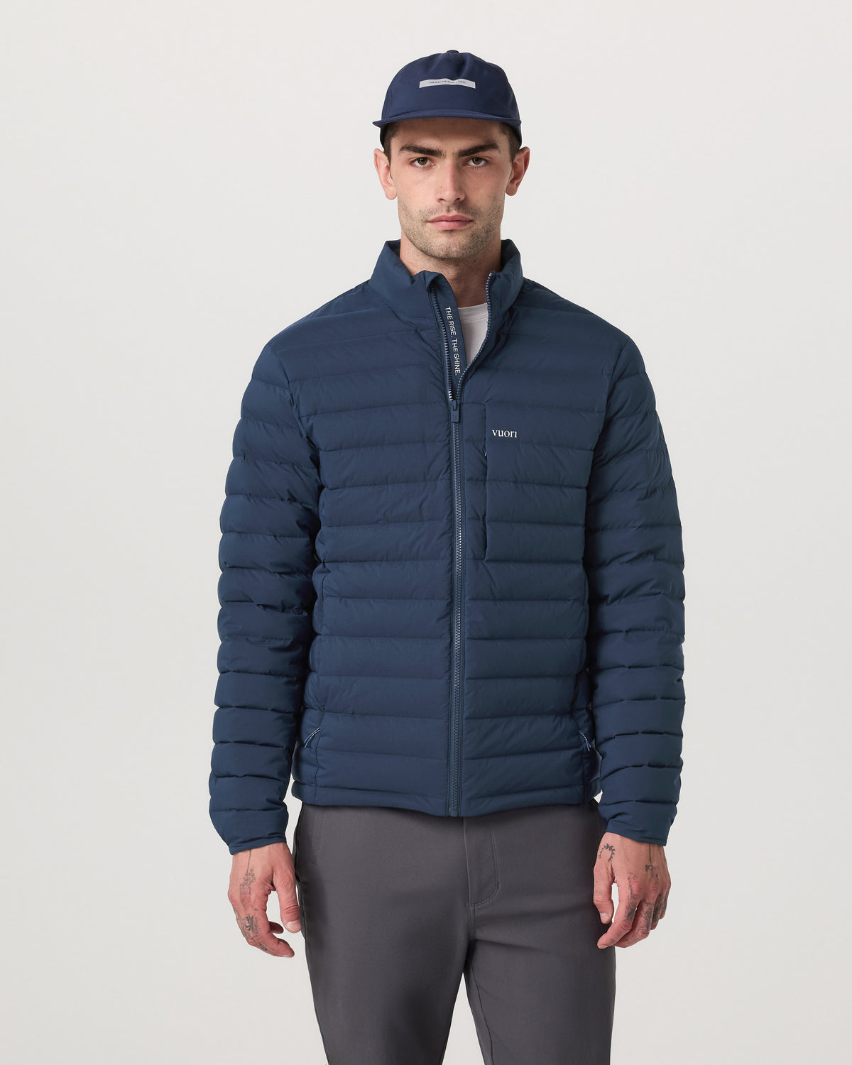 Men's Steadfast Insulated Full Zip Jacket Blue Coast