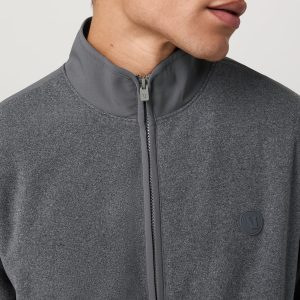 Aspen FZ Jacket Men's Heather Grey Full-Zip Jacket
