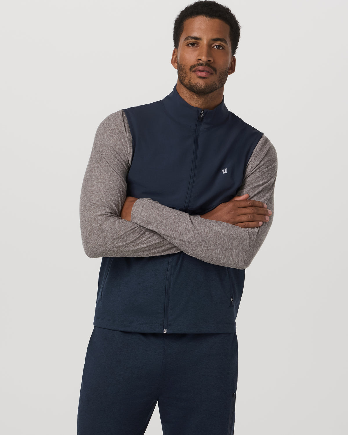 Sunday Element Vest Men's Ink Heather Vest - Image 5