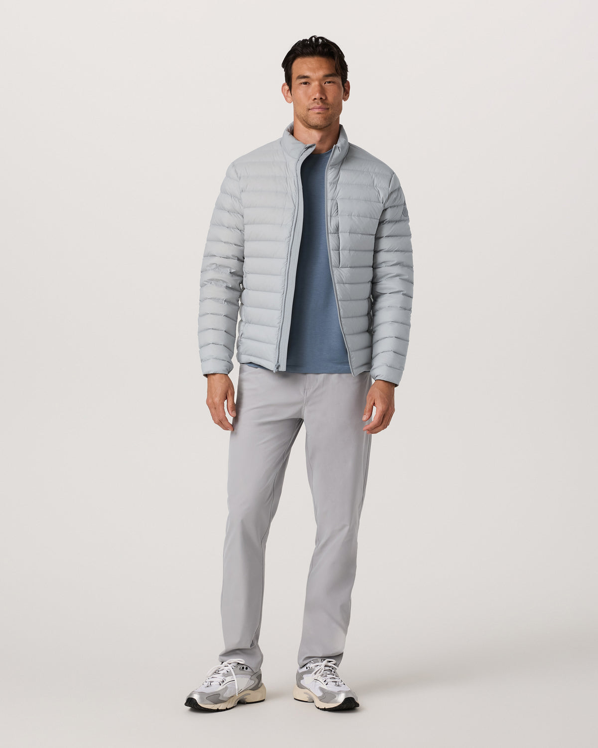 Steadfast Insulated Full Zip Jacket Men's Sea Fog Jacket - Image 5