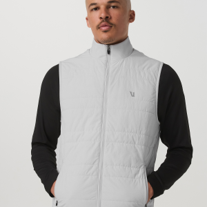 Sunday Insulated Hybrid Vest Frost Grey Training Vest