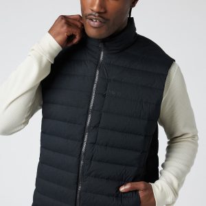 Steadfast Insulated Vest Men's Black Down Vest
