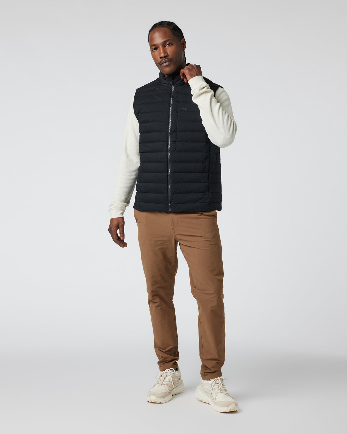 Steadfast Insulated Vest Men's Black Down Vest - Image 3
