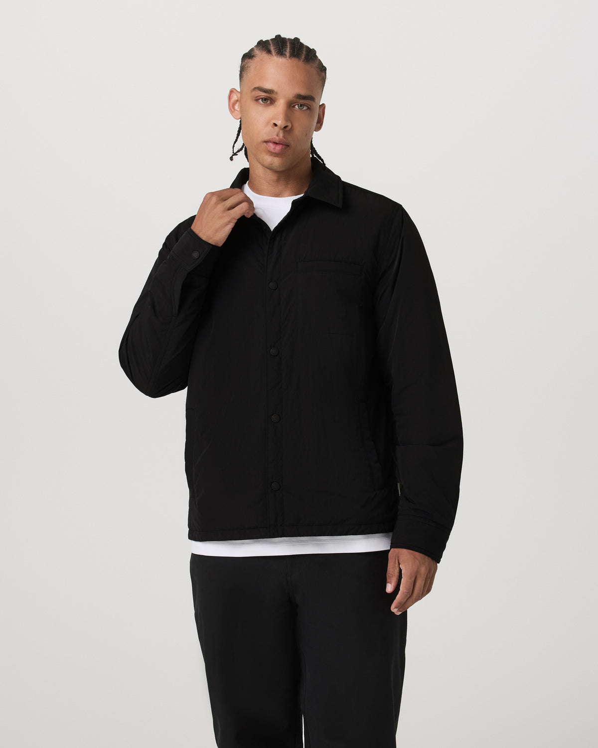 Nomad Insulated Shirt Jacket Men's Black Jacket