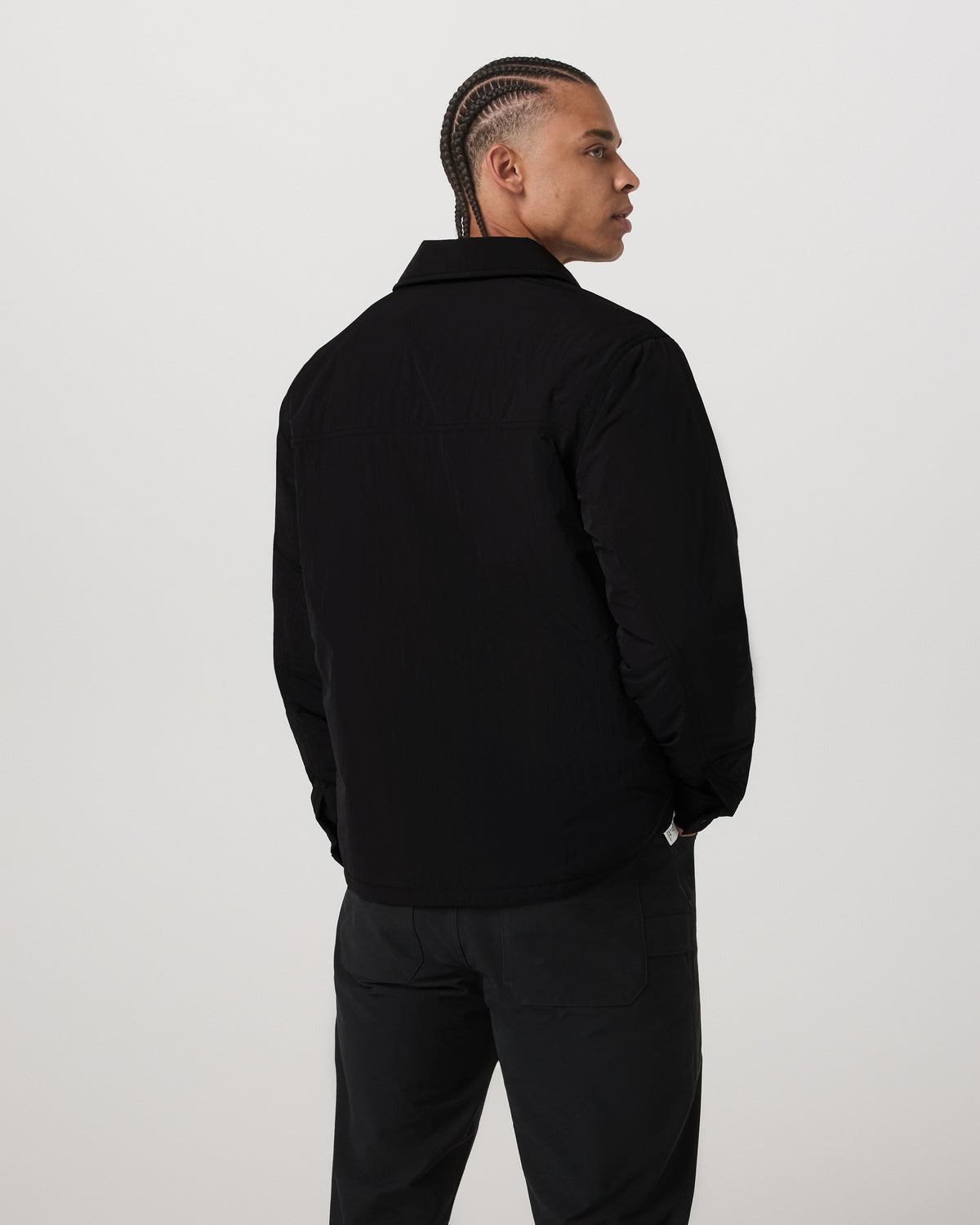 Nomad Insulated Shirt Jacket Men's Black Jacket - Image 3