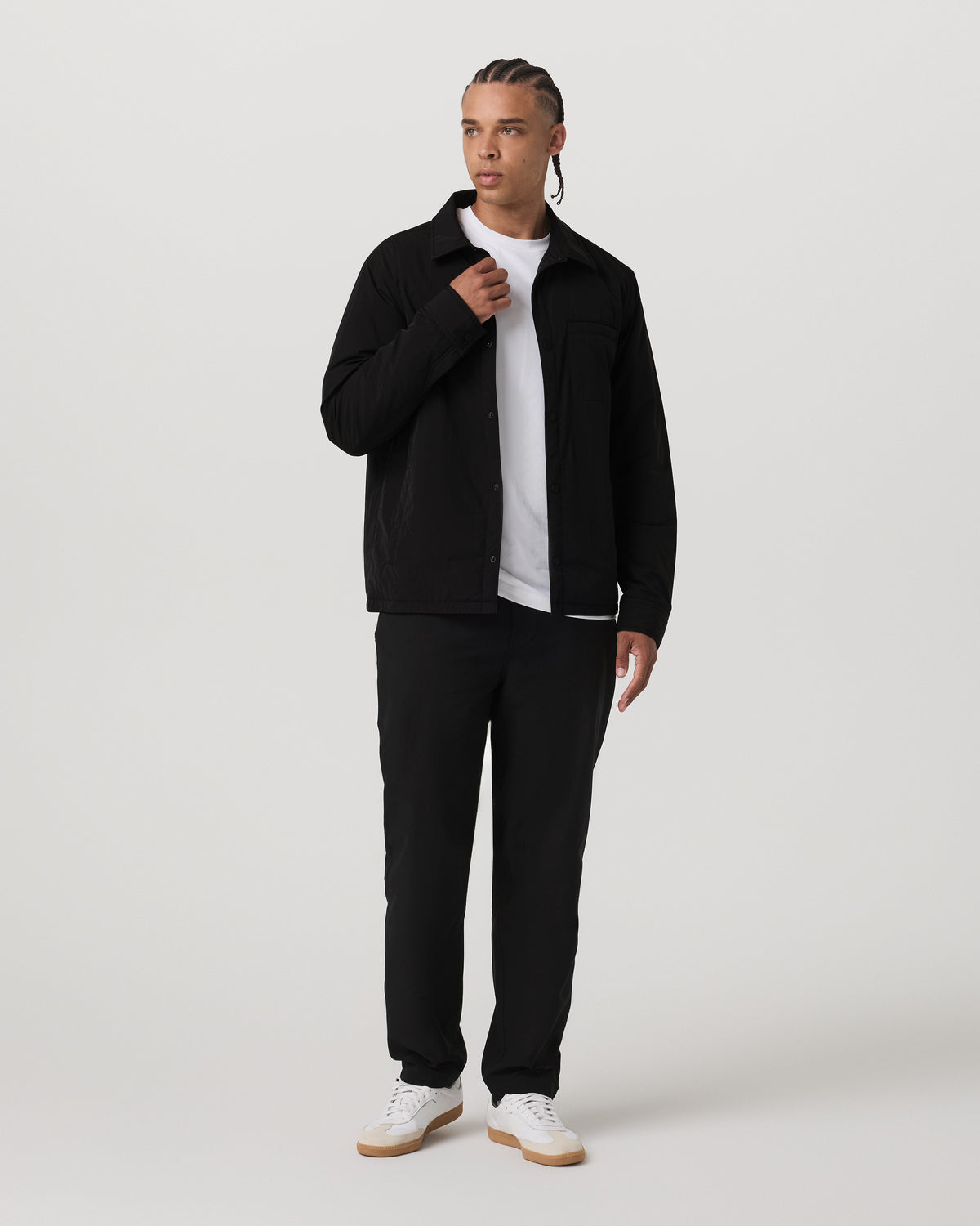 Nomad Insulated Shirt Jacket Men's Black Jacket - Image 4