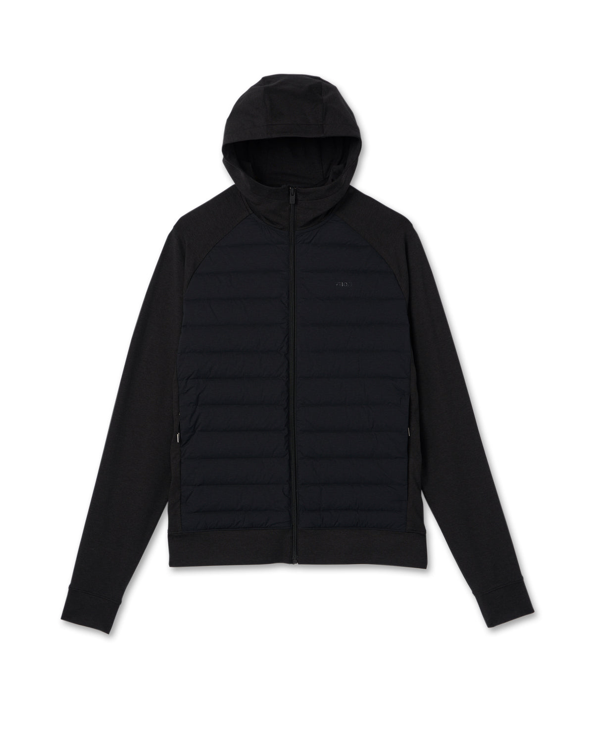 Steadfast Insulated Hybrid Men's Black Down Jacket - Image 6