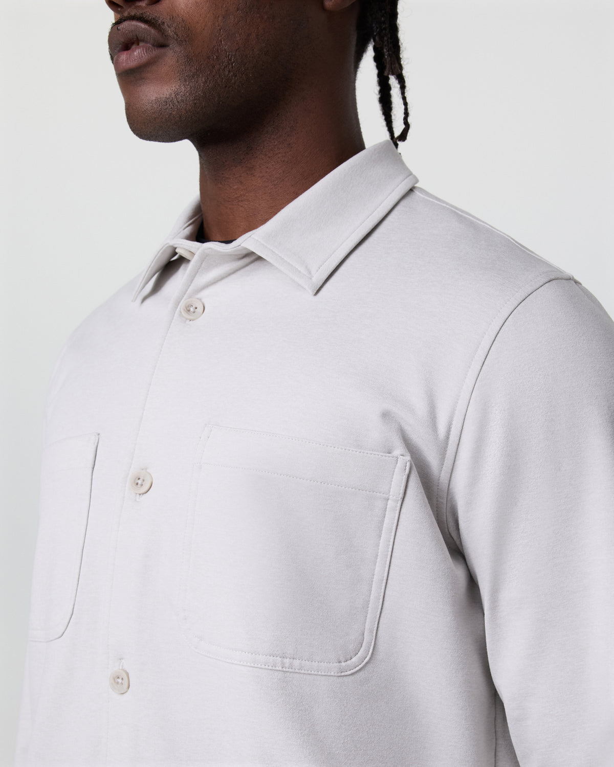Coronado Shirt Jacket Salt Heather - Image 2
