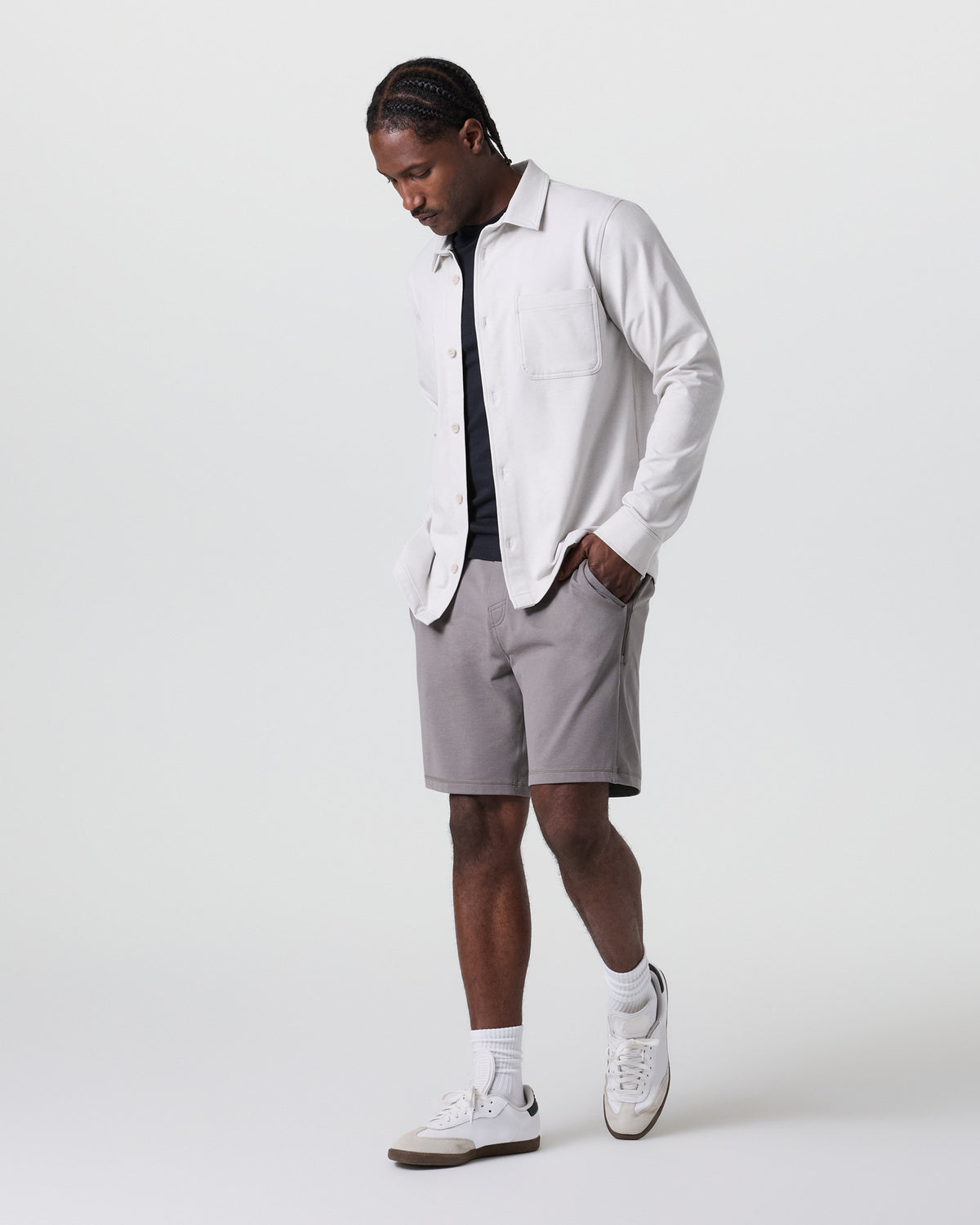 Coronado Shirt Jacket Salt Heather - Image 5