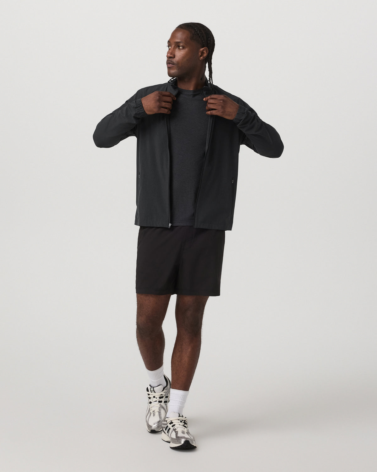 Venture Track Jacket Men's Black Track Jacket - Image 4