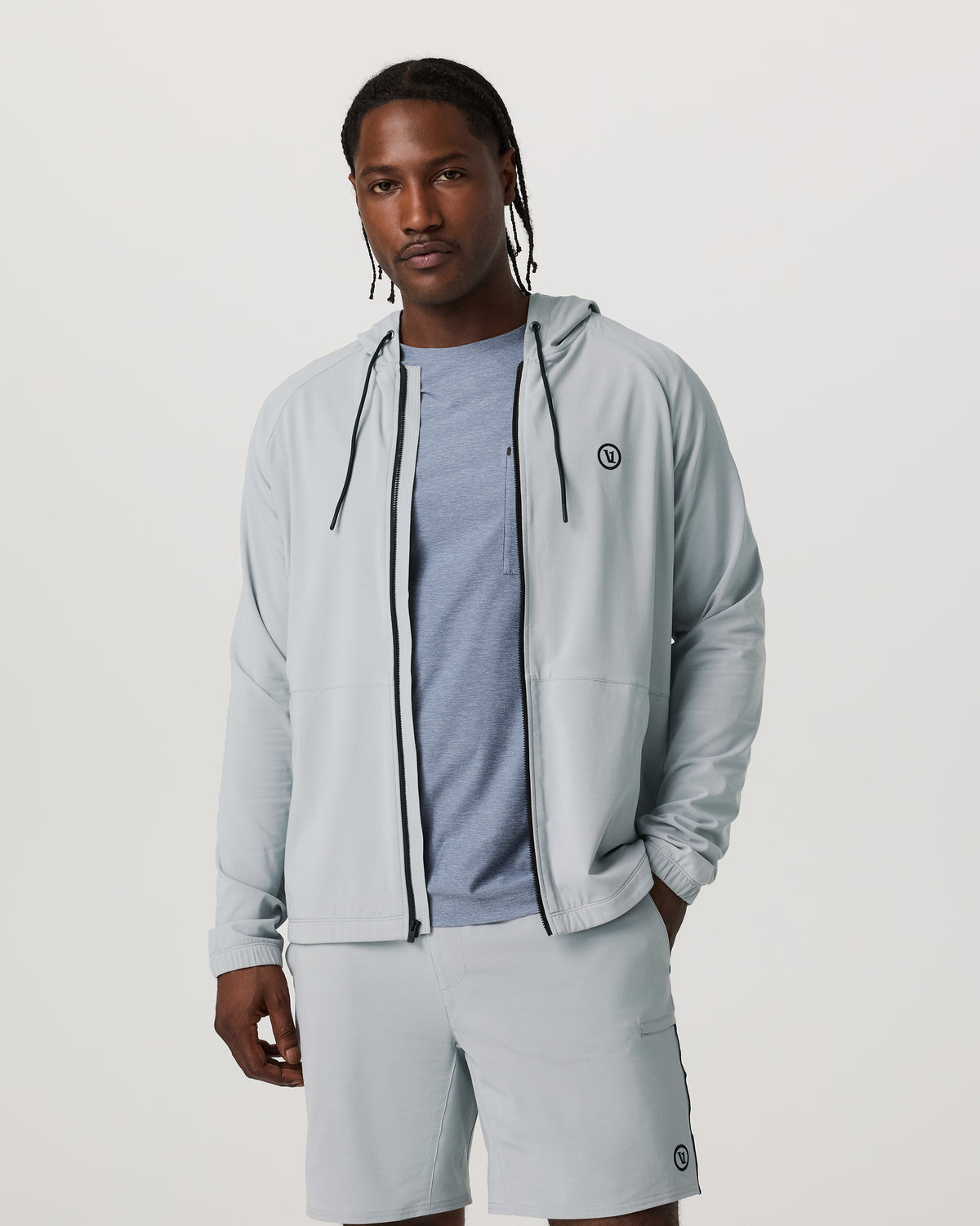 Elevate Kore Jacket Men's Sea Fog Fitness Jacket - Image 3