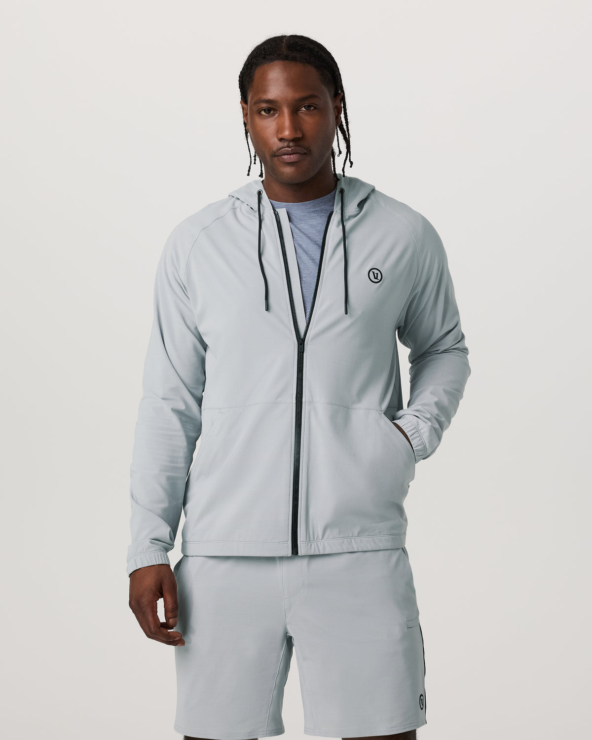 Elevate Kore Jacket Men's Sea Fog Fitness Jacket - Image 5