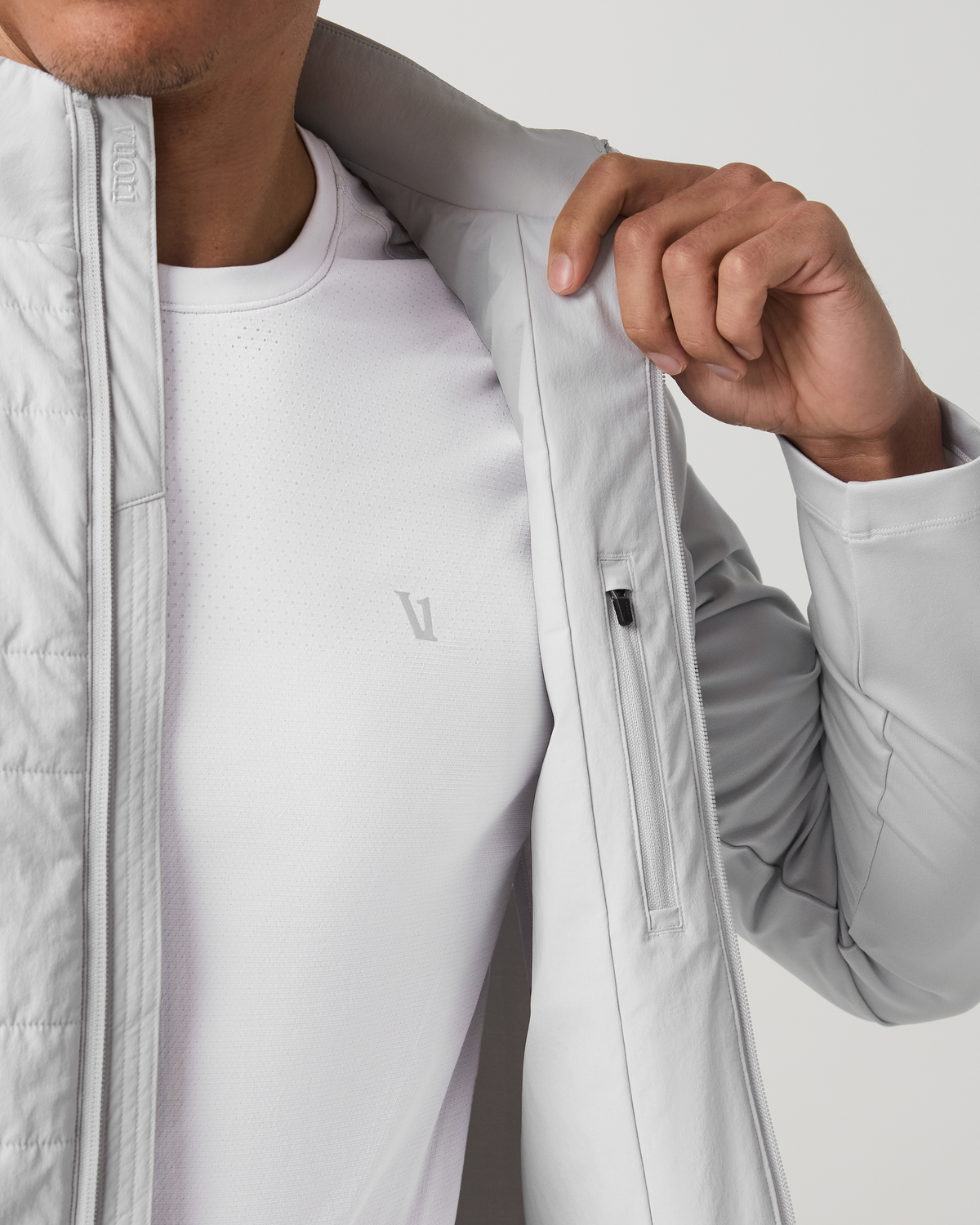 Sunday Insulated Hybrid Jacket Men's Frost Grey Jacket - Image 2