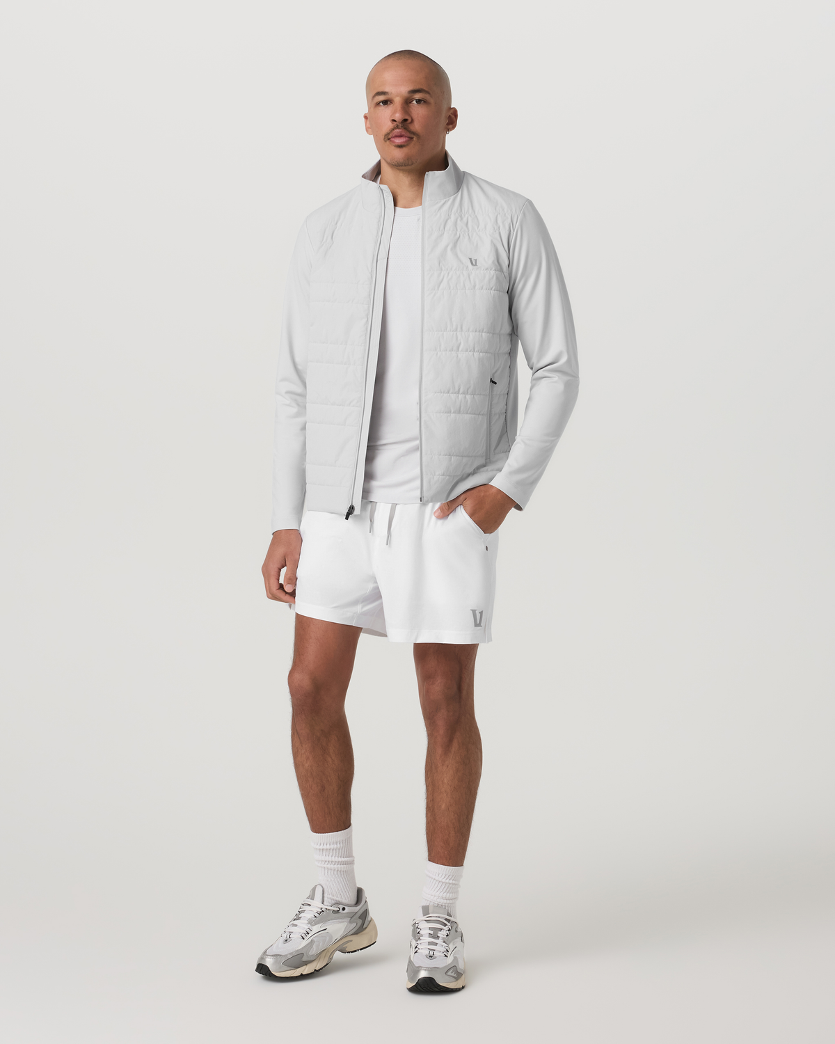 Sunday Insulated Hybrid Jacket Men's Frost Grey Jacket - Image 4