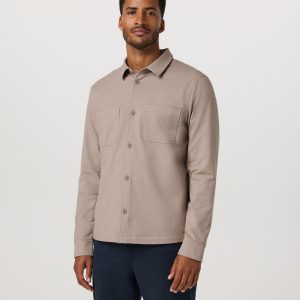 Coronado Shirt Jacket Men's Pumice Heather Shirt Jacket