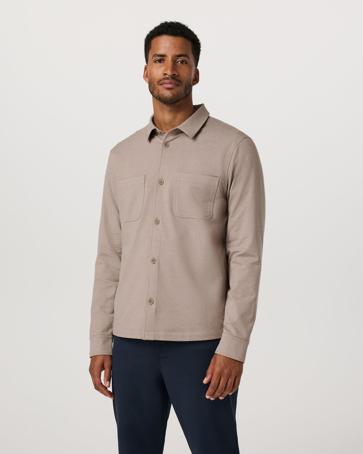 Coronado Shirt Jacket Men's Pumice Heather Shirt Jacket