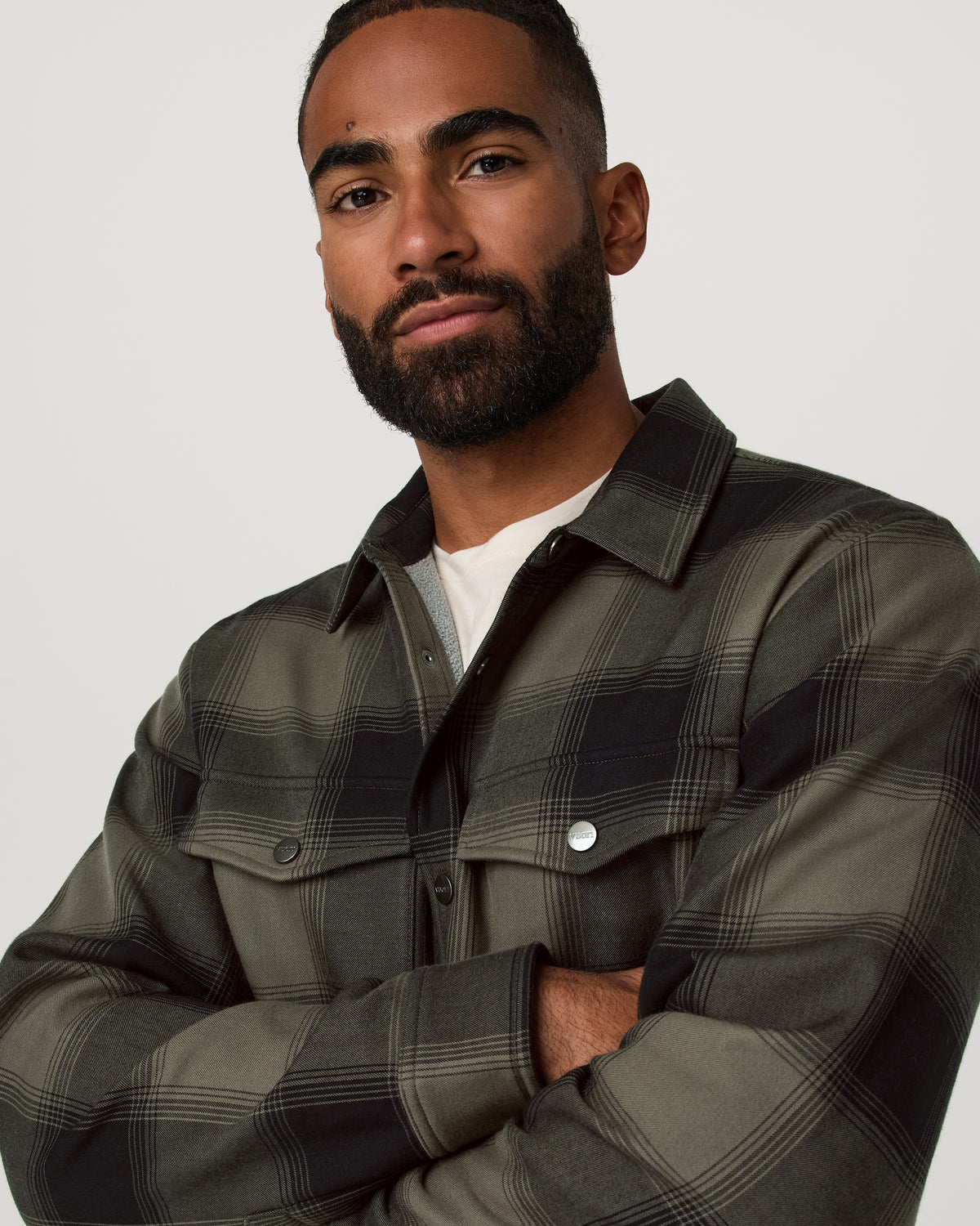 Range Shirt Jacket 2.0 Men's Oregano Plaid Jacket - Image 2