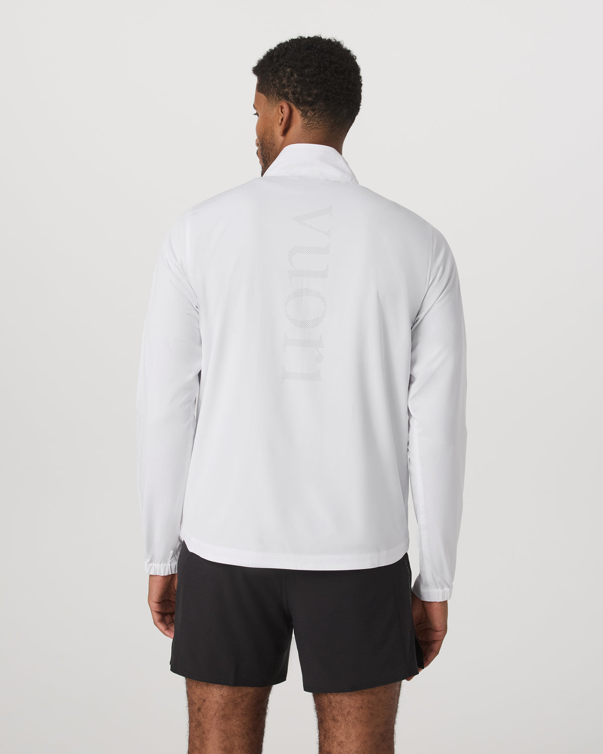 Venture Track Jacket Men's White Logo Graphic Jacket - Image 2