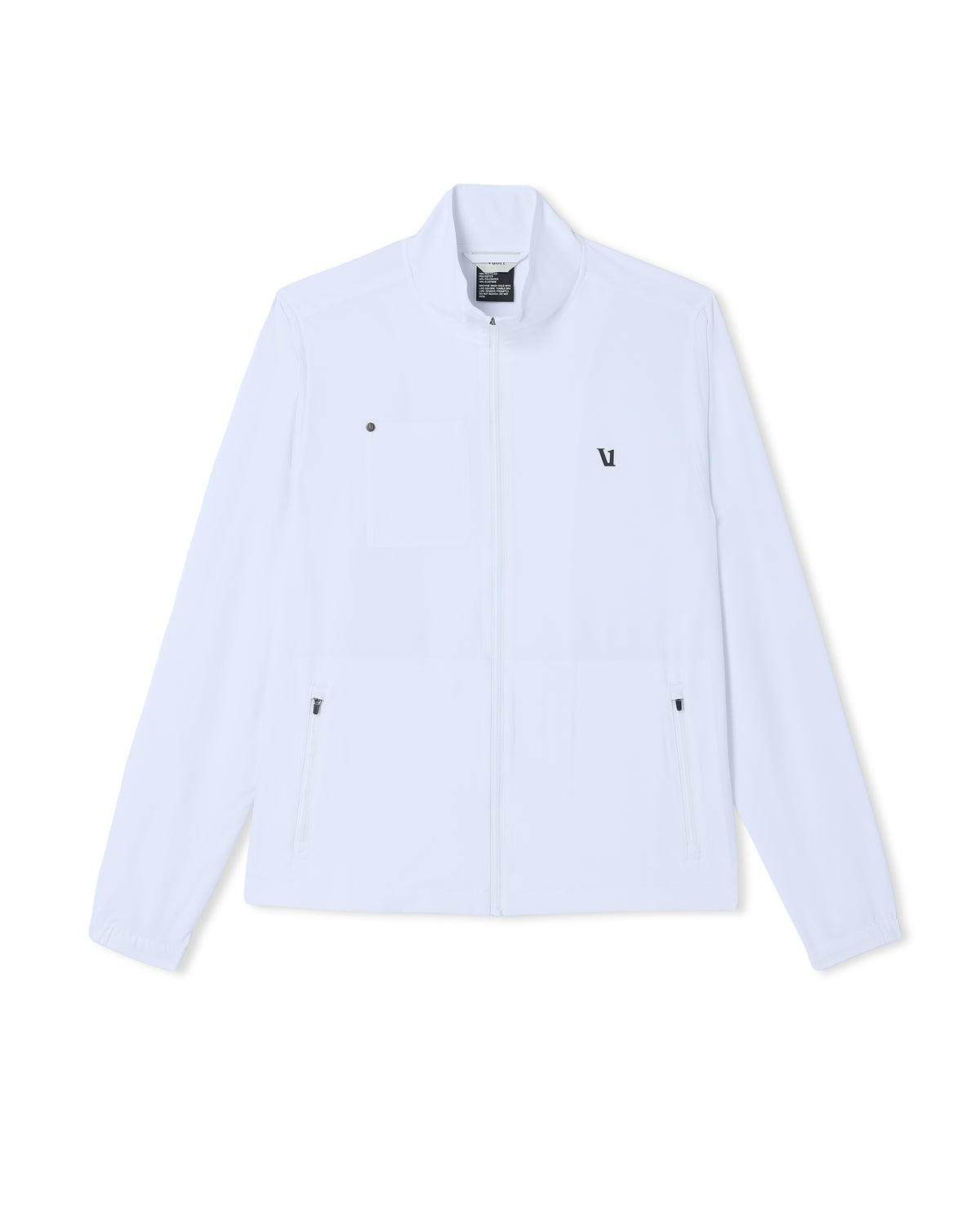 Venture Track Jacket Men's White Logo Graphic Jacket - Image 6