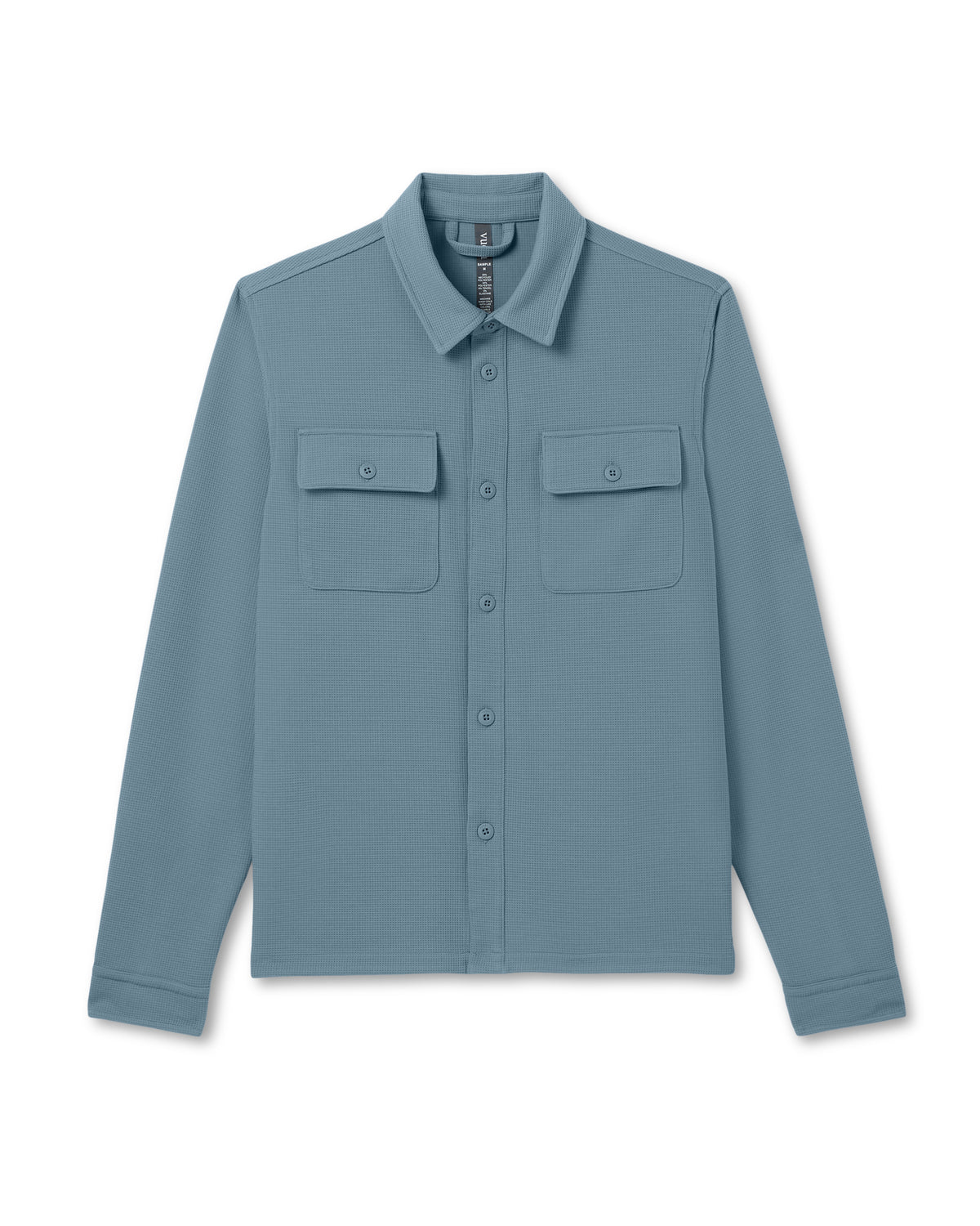 Waffle Shirt Jacket Versatile Men's Abyss Shirt Jacket - Image 6