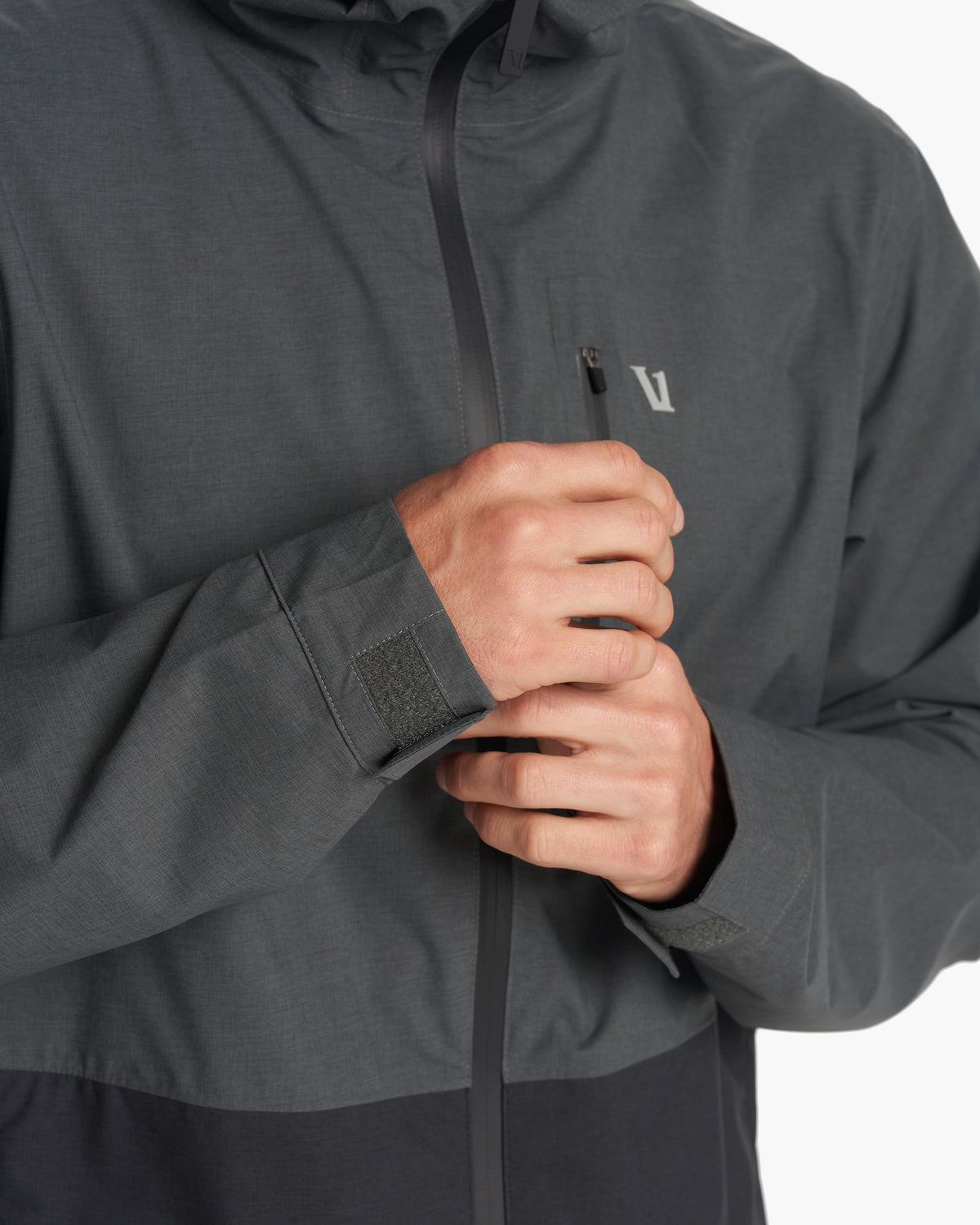Oahu Rain Jacket Men's Shale Lightweight Jacket - Image 5