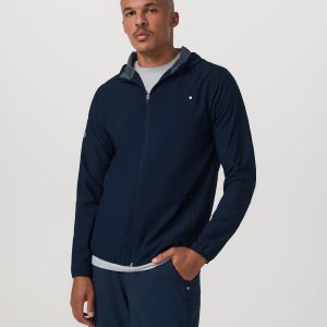 Outdoor Trainer Shell Men's Lightweight Full-Zip Ink Jacket