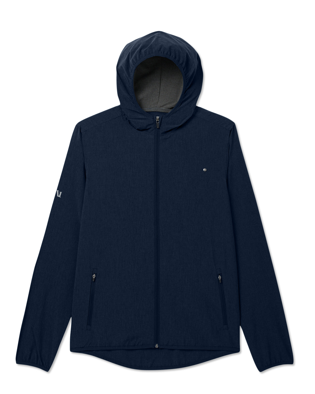 Outdoor Trainer Shell Men's Lightweight Full-Zip Ink Jacket - Image 6