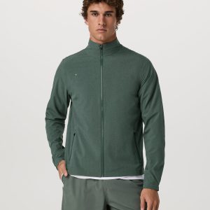 Venture Track Jacket Men's Agate Green Workout Jacket