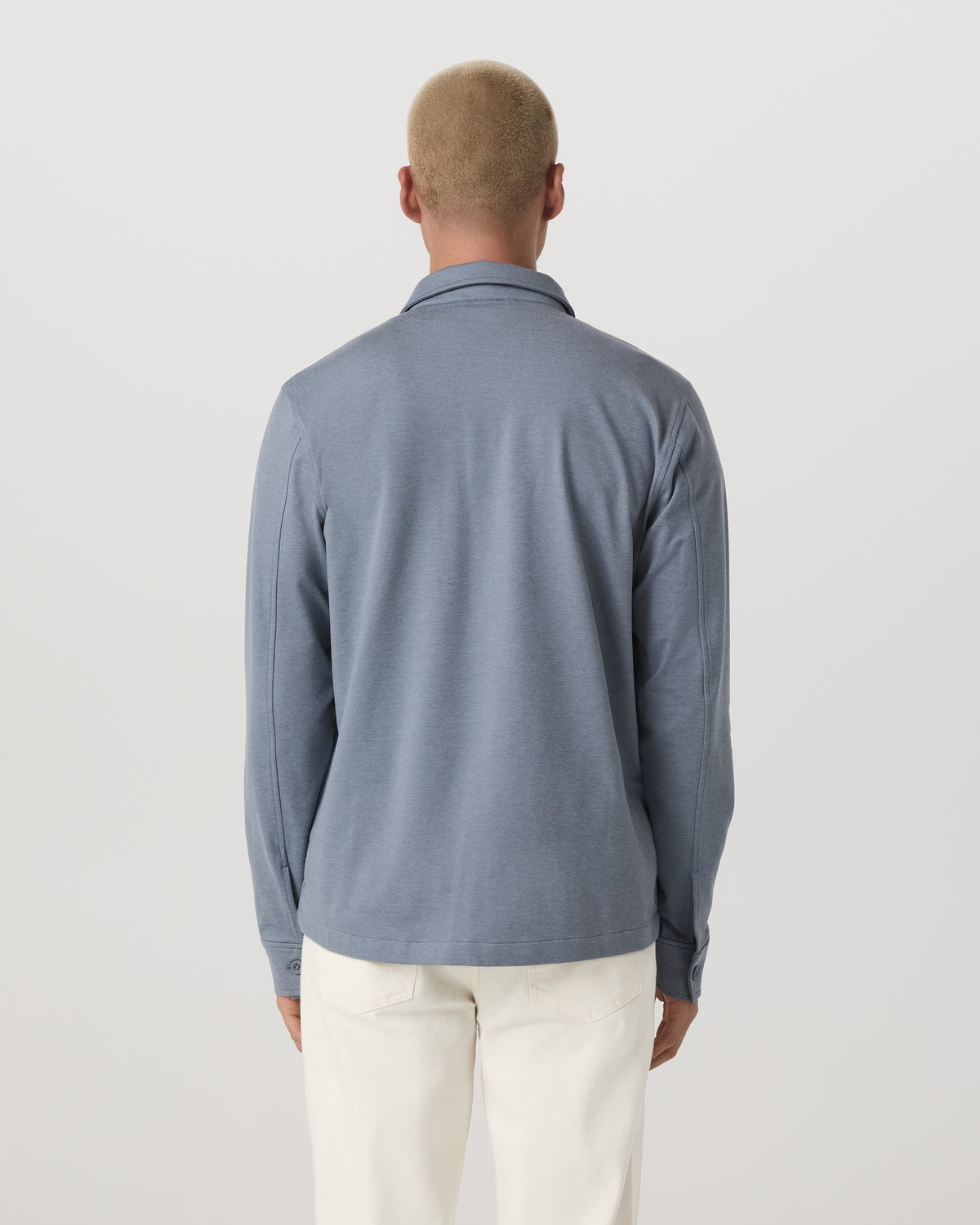 Coronado Shirt Jacket Men's Slate Blue Heather Jacket - Image 5