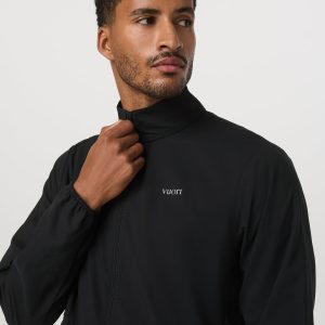 Terrain Jacket Men's Black Lightweight Running Shell
