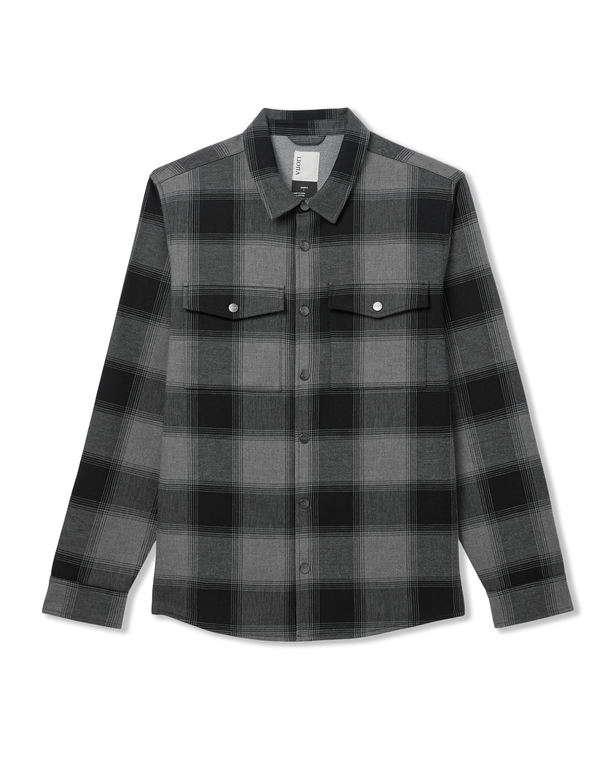 Range Shirt Jacket 2.0 Men's Dark Pewter Plaid Jacket - Image 6