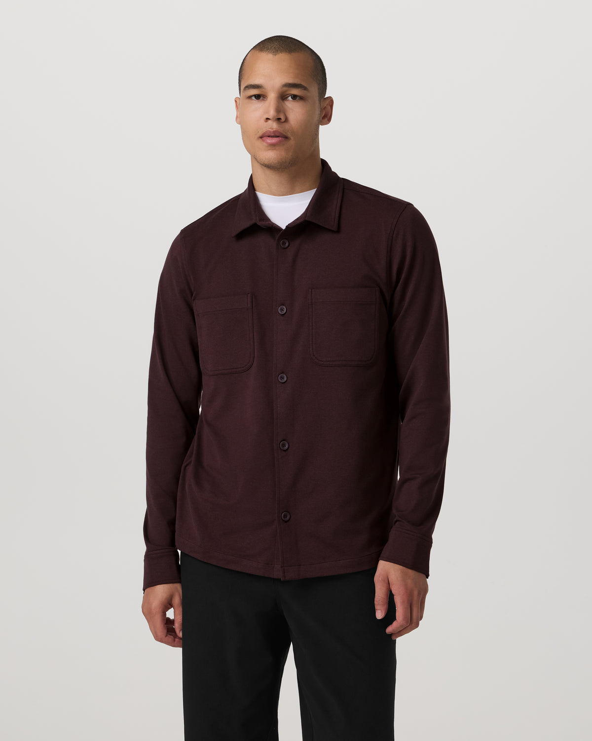 Coronado Shirt Jacket Men's Mahogany Heather Jacket