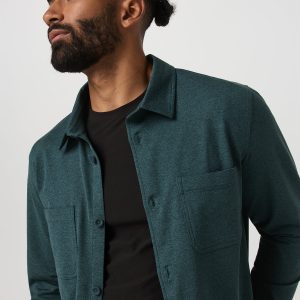 Coronado Shirt Jacket Men's Deep Sea Heather Jacket