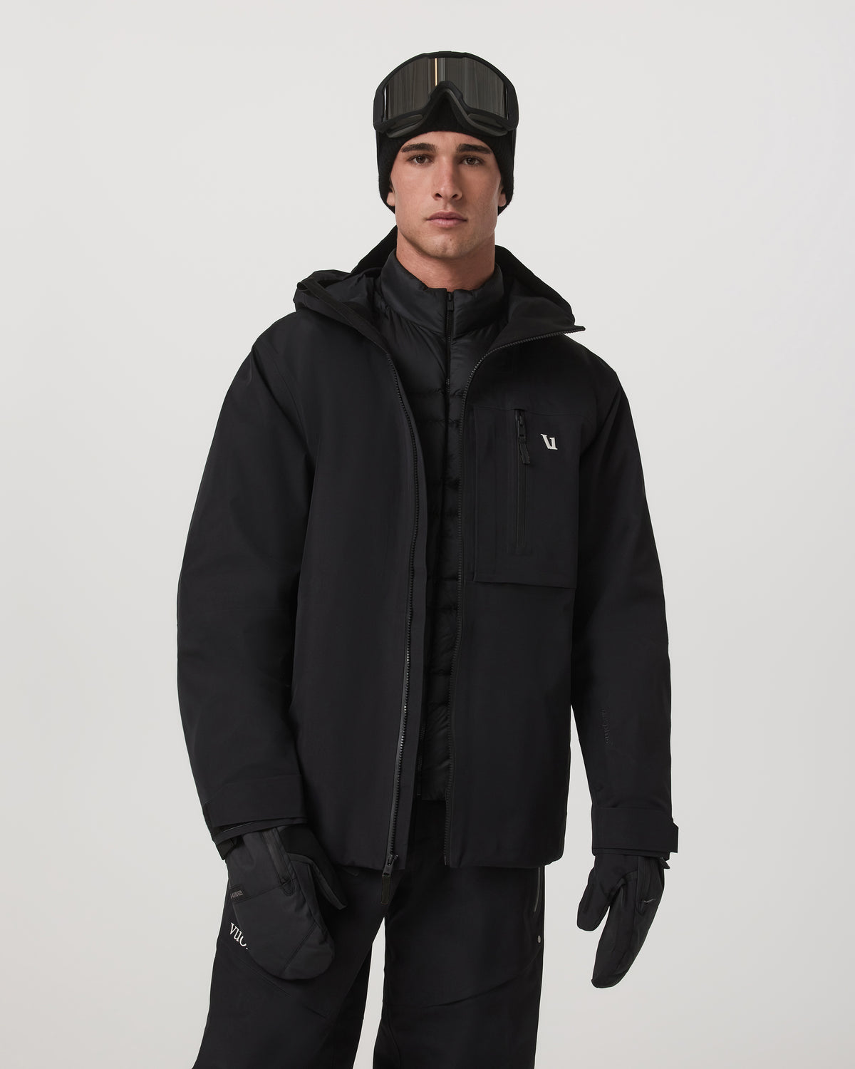 Taika Snow Shell Men's Black Ski/Board Jacket for Winter - Image 7