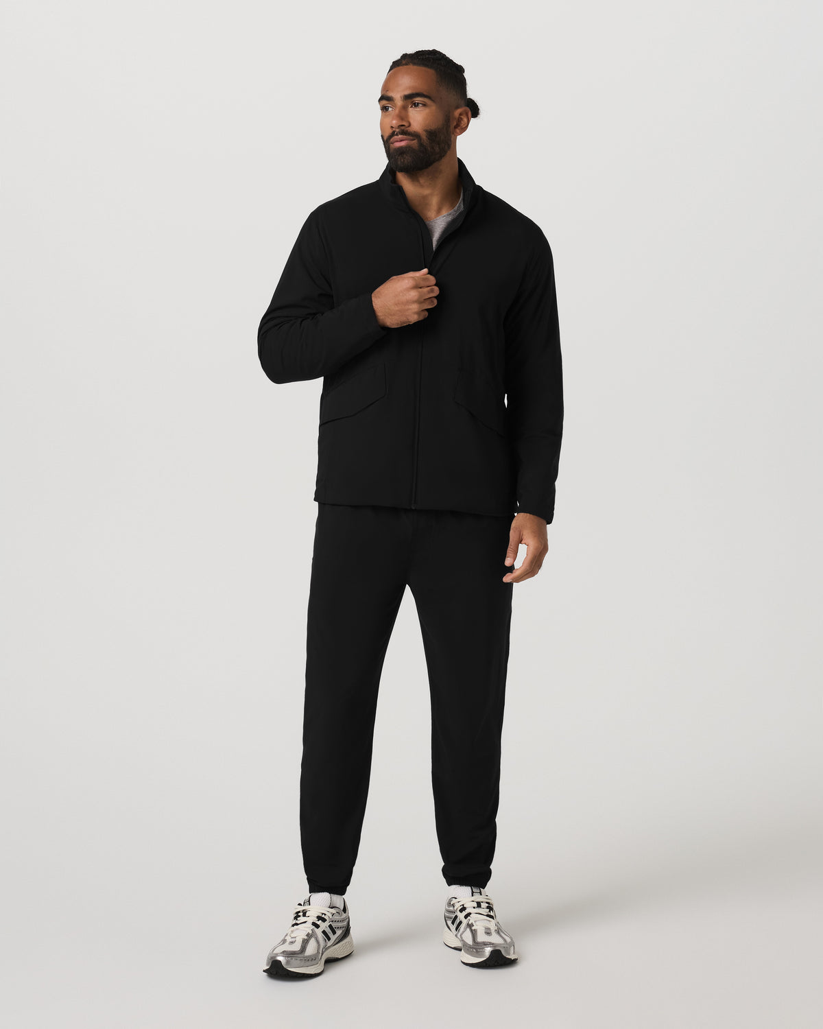 Octa Wind Shell Multi-Purpose Men's Black Jacket - Image 4