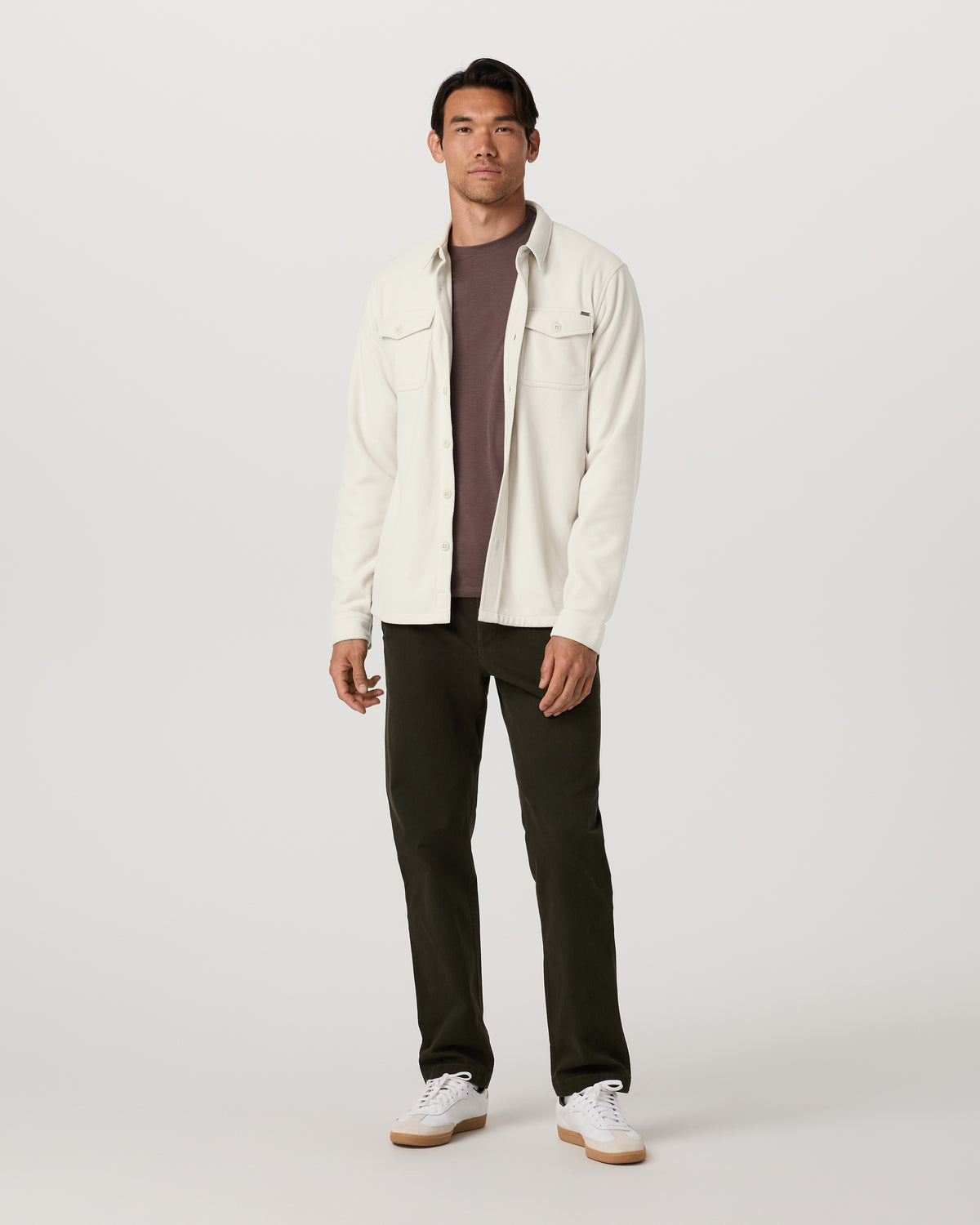 Aspen Shirt Jacket Men's Mushroom Fleece Shirt Jacket - Image 4