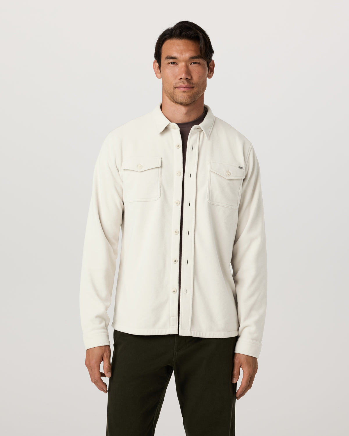 Aspen Shirt Jacket Men's Mushroom Fleece Shirt Jacket - Image 5