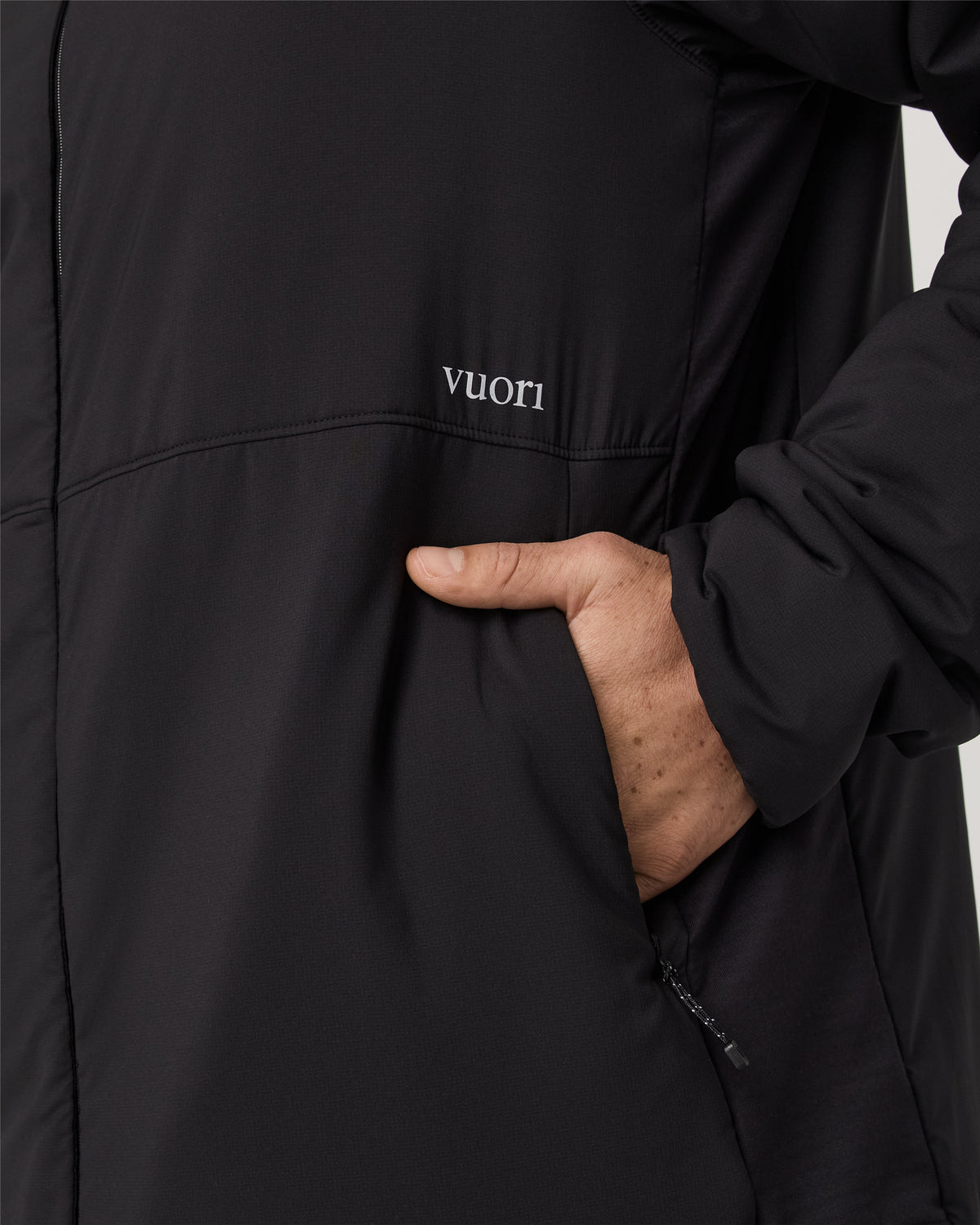 Malin Hybrid Jacket Men's Classic Fit Black Jacket - Image 5