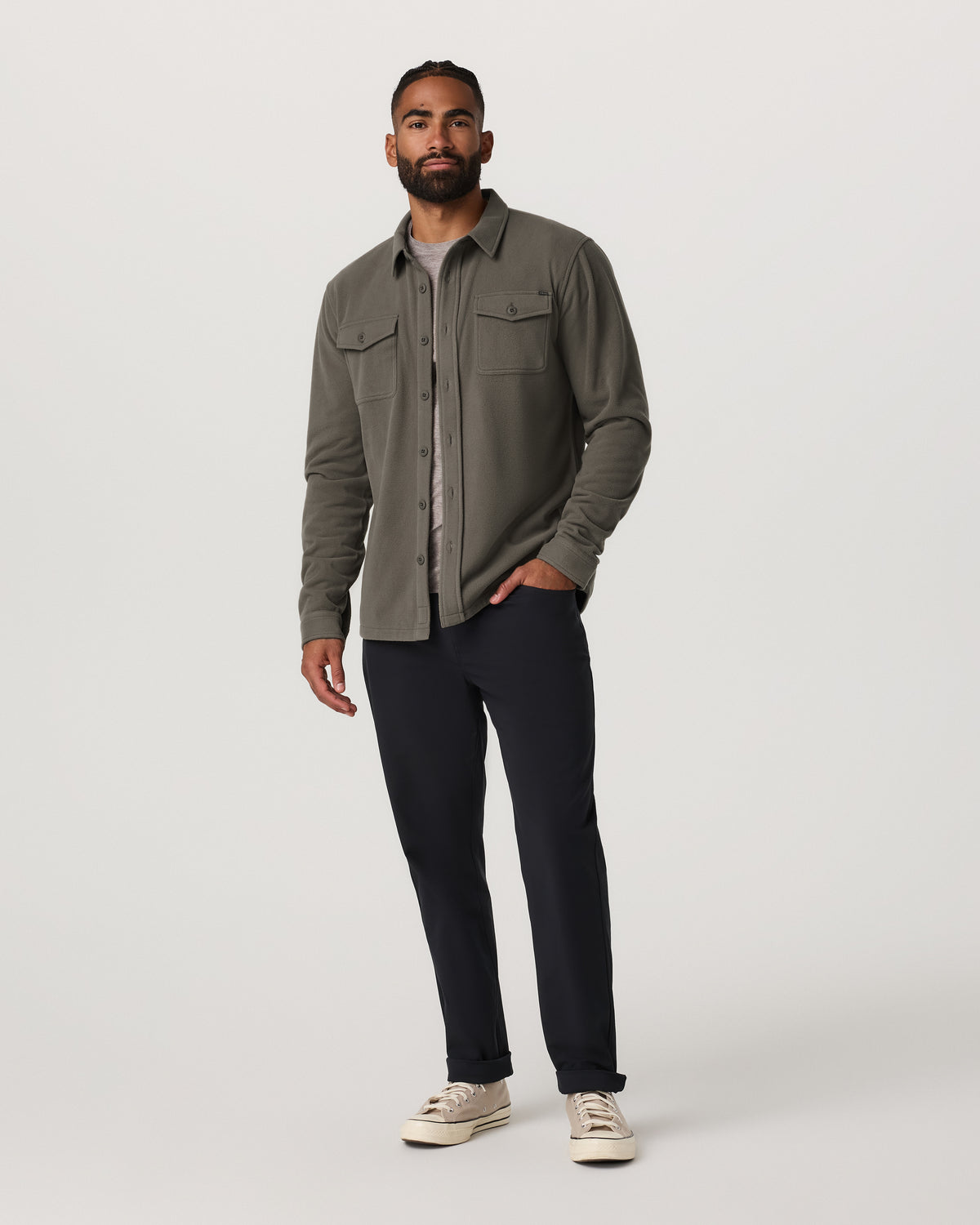 Aspen Shirt Jacket Men's Root Fleece Shirt Jacket - Image 4
