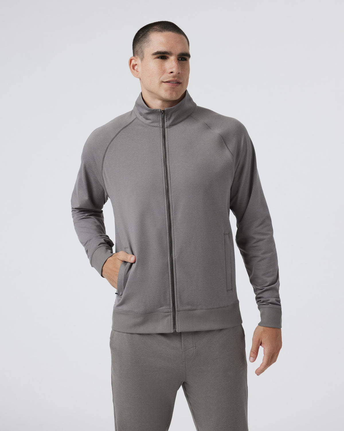 Coronado Novelty Full Zip Men's Dolomite Jacket