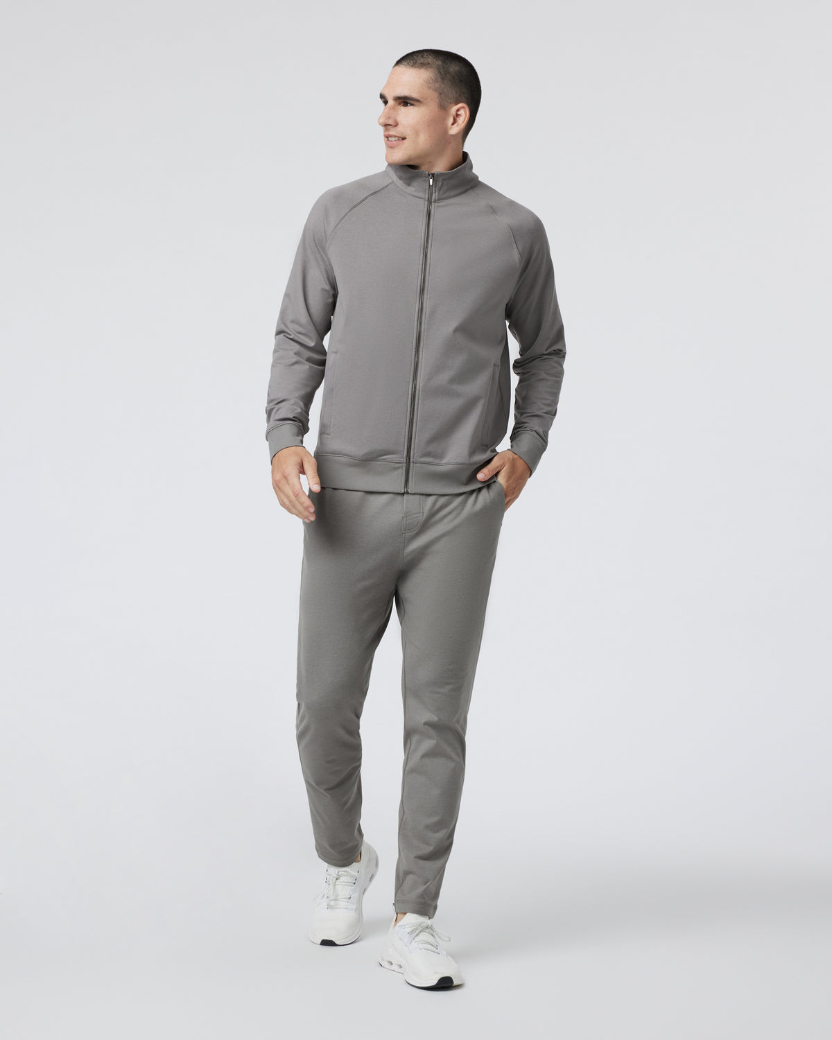 Coronado Novelty Full Zip Men's Dolomite Jacket - Image 3