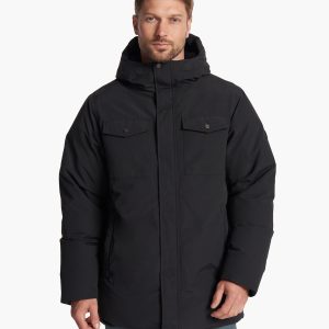 Northmost Insulated Parka Men's Black Down Parka