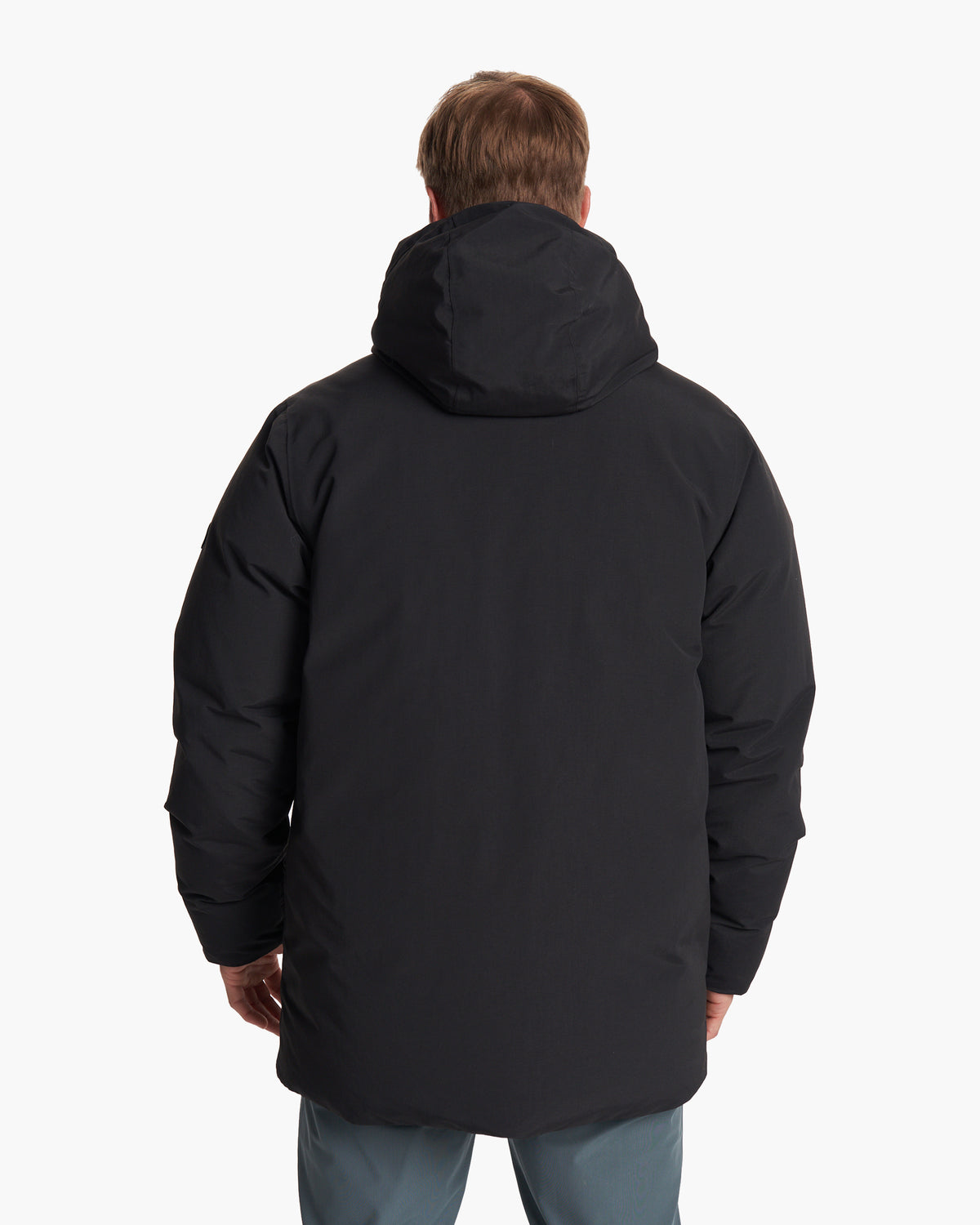 Northmost Insulated Parka Men's Black Down Parka - Image 4