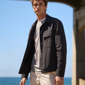 Lawson Tech Shirt Jacket Black