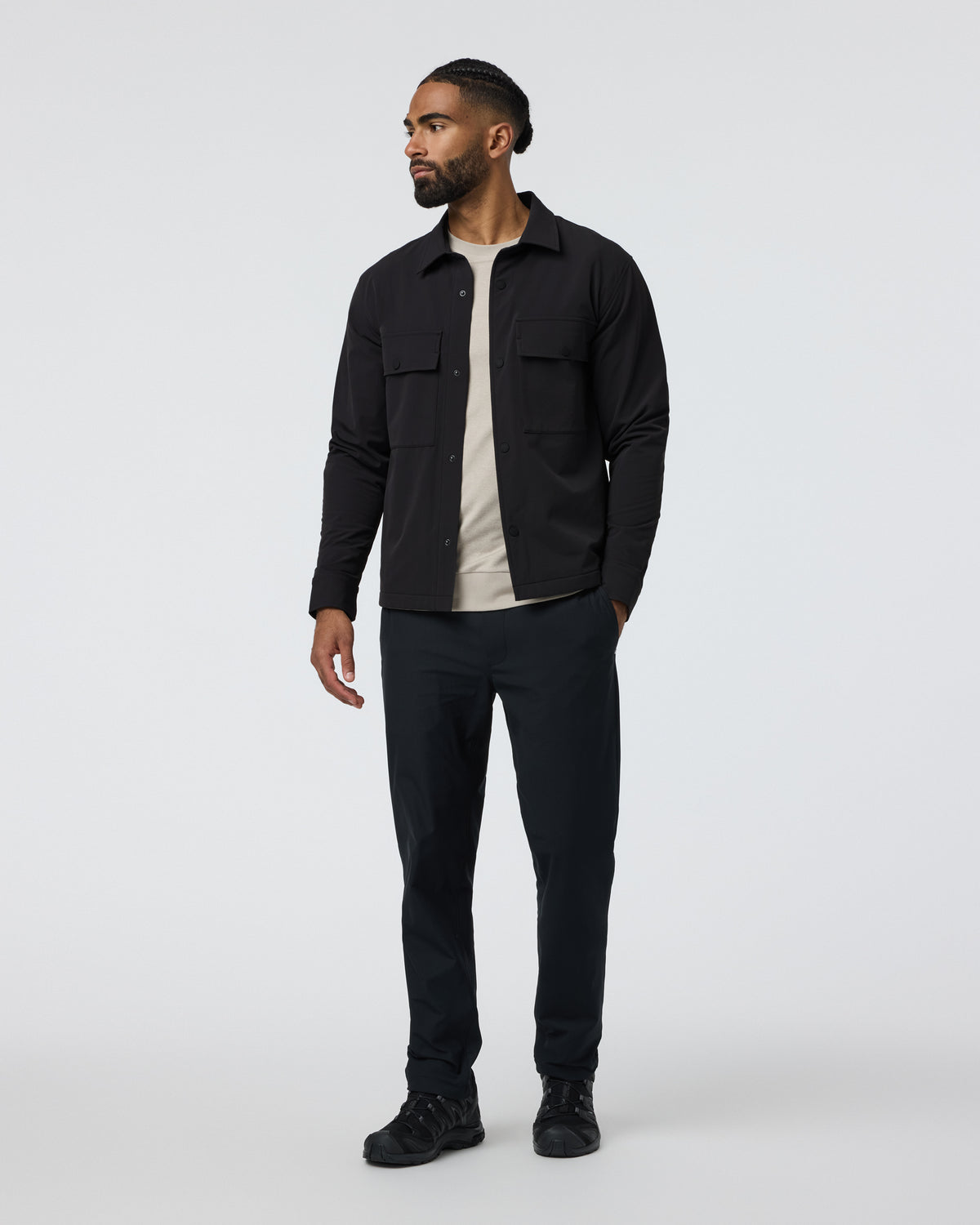 Lawson Tech Shirt Jacket Black - Image 5