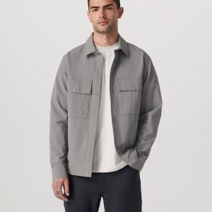 Lawson Tech Shirt Jacket Men's Shiitake Shirt Jacket
