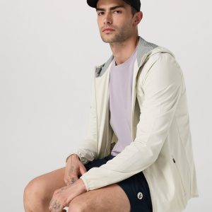 Outdoor Trainer Shell Men's Winter Grey Hooded Jacket