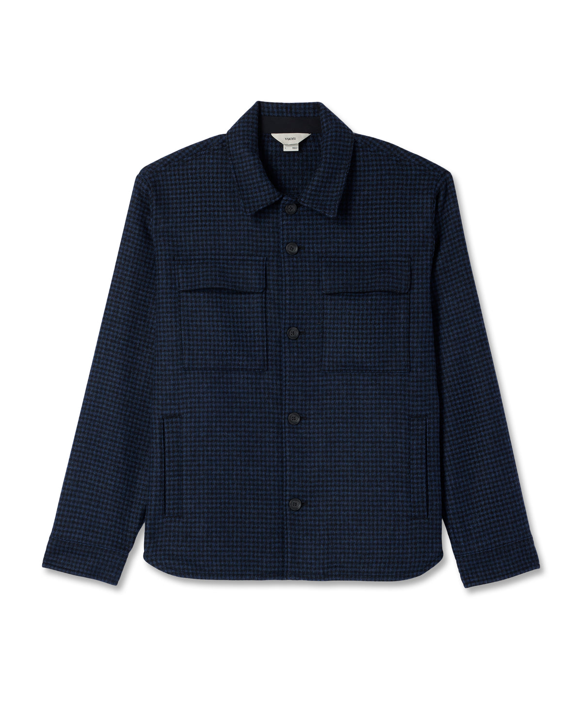 Ridge Natural Shirt Jacket Men's Navy Button-Up Jacket - Image 6