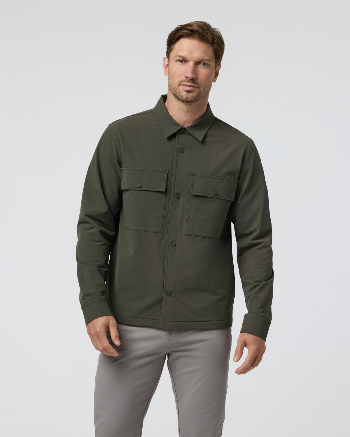 Lawson Tech Shirt Jacket Oregano - Image 5