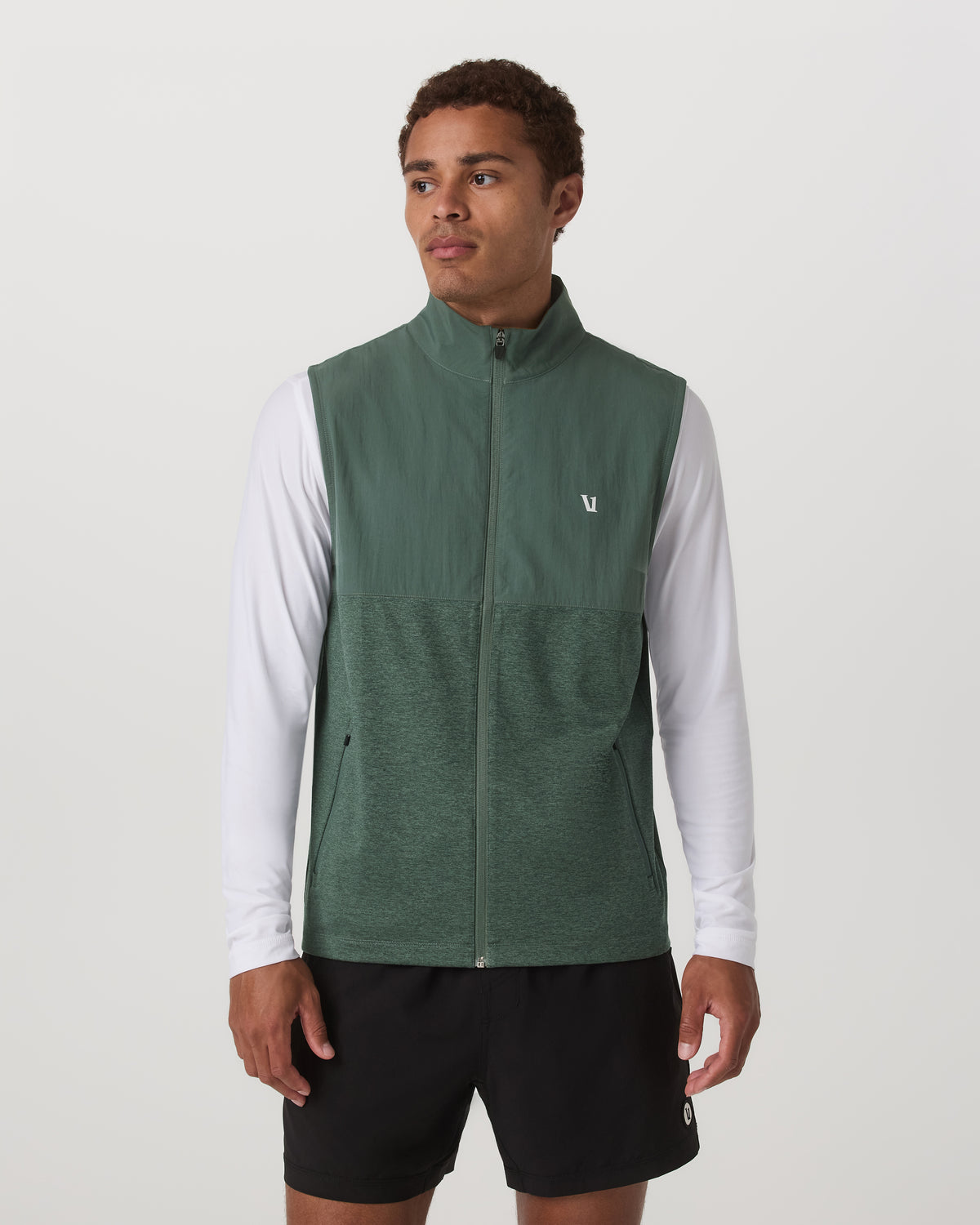 Sunday Element Vest Men's Agate Green Heather Vest
